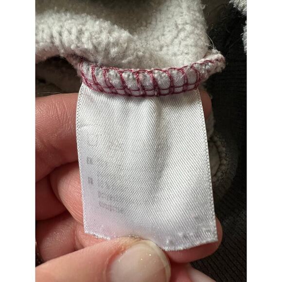 Tentree Color Block Cowl Neck Hoodie, Medium, Pink/Gray, Cotton, Recycled, Soft - Picture 11 of 12